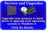 Click for service and upgrades